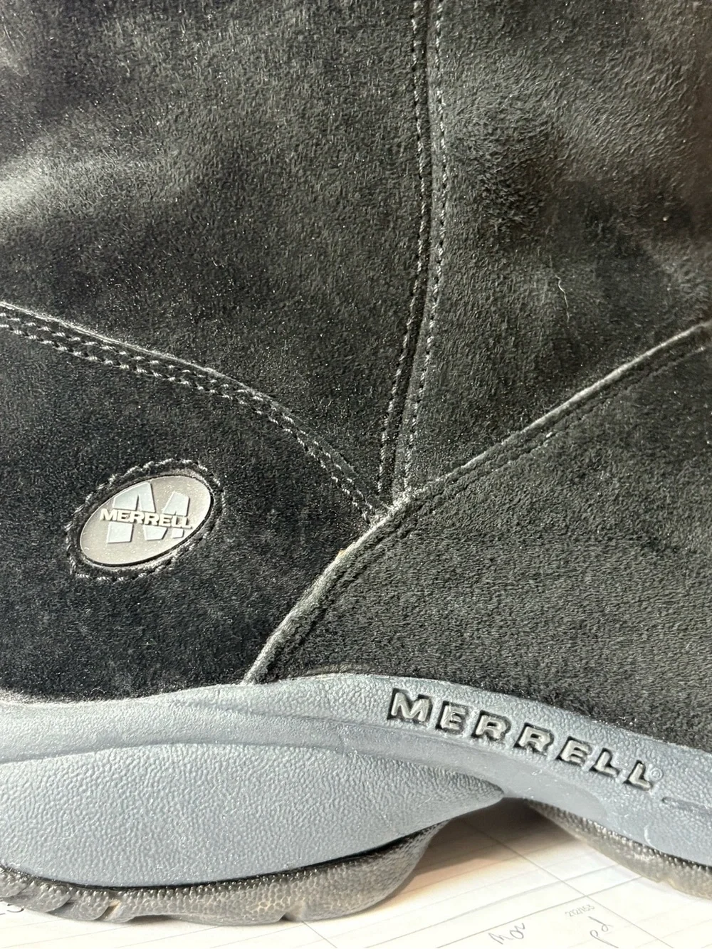 Merrell Primo Chill Women's Black Suede Winter Boots